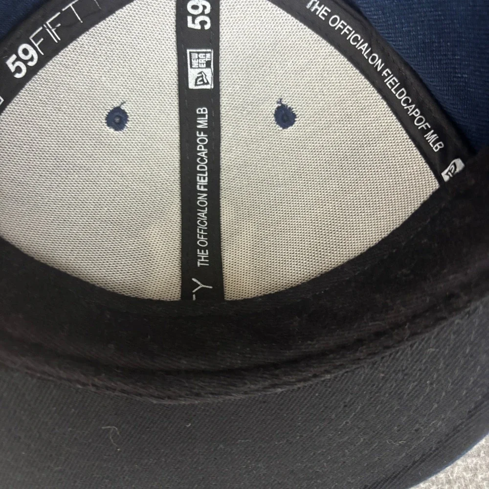 New Era‎ Hat Mens 7 1/2 Navy New York Yankees 59FIFTY Fitted MLB Cap